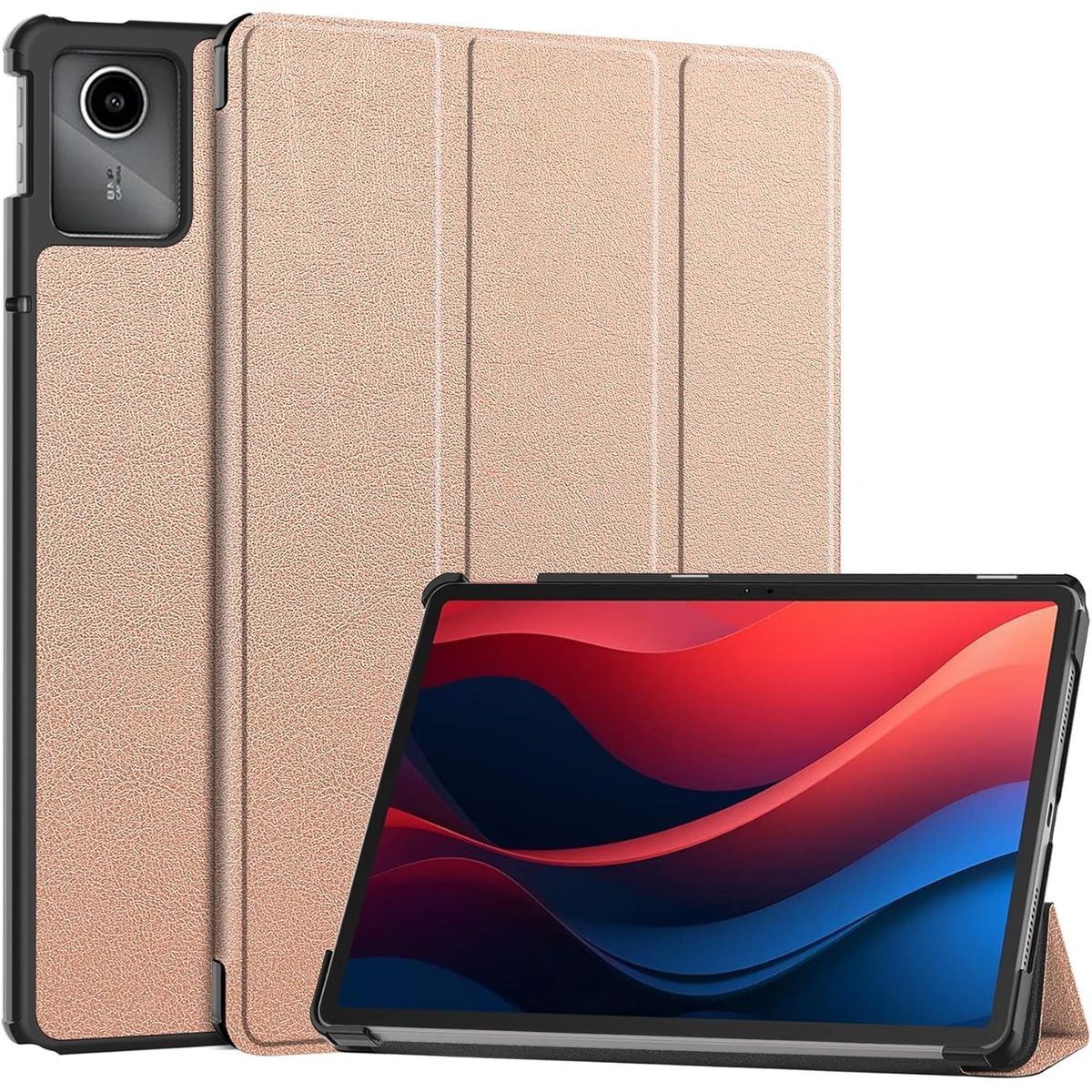 GENERICO - Funda Inteligente compatible con Xiaoxin Pad 2024 Rosa Gold