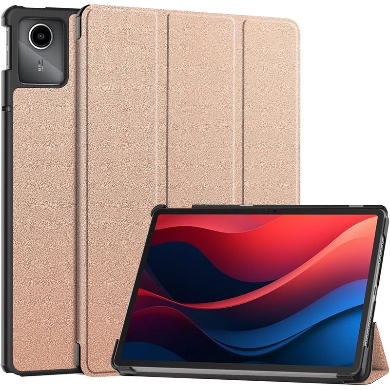 GENERICO - Funda Inteligente compatible con Xiaoxin Pad 2024 Rosa Gold