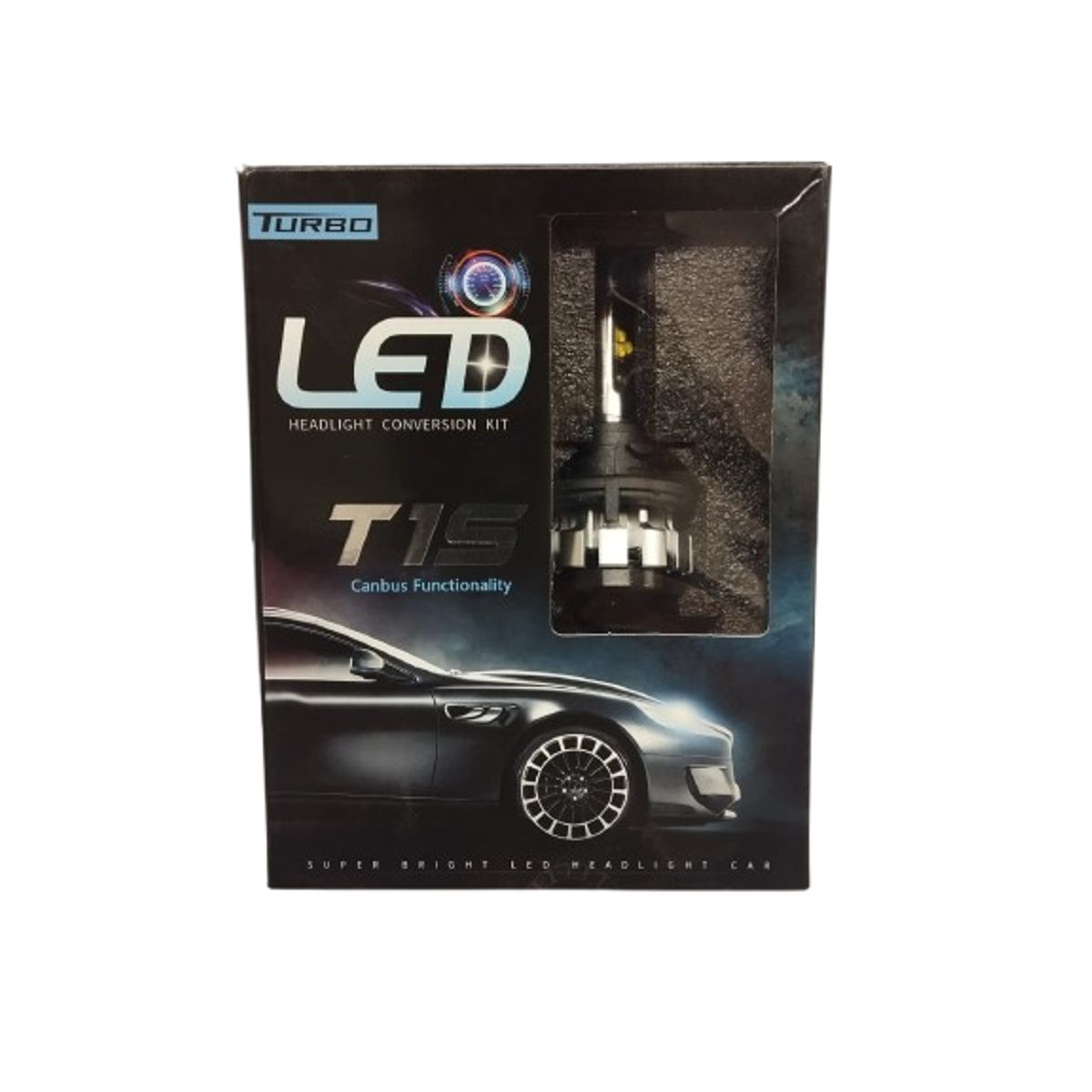 GENERICO - Kit  x2 luces Turbo Led T1S H13