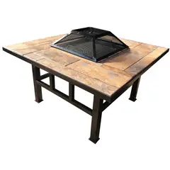 KAS - Mesa Brasero con Cupúla para Terraza y Jardín