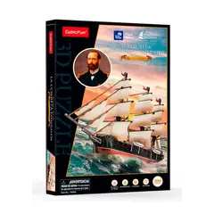 GENERAC - Puzzle 3D Barco Esmeralda de Arturo Prat
