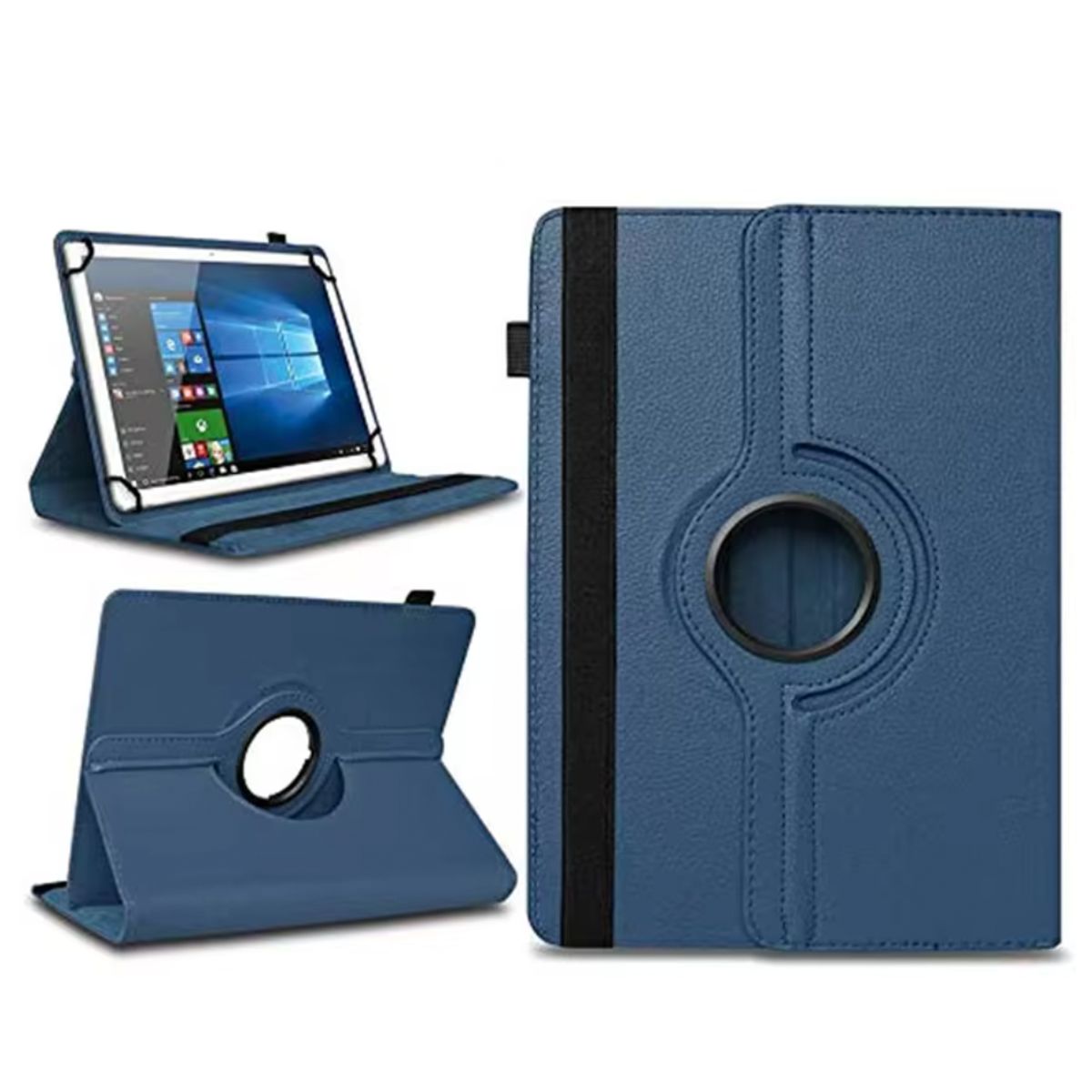 JOICO - Funda Universal Giratoria Para Tablet De 9 10 Pulgadas Azul