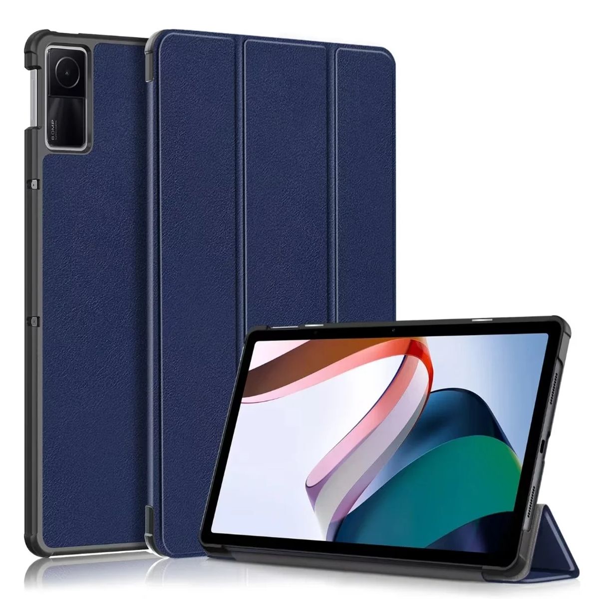 GENERICO - Funda Inteligente compatible con Xiaomi Redmi Pad 1061 Azul marino