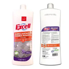 EXCELL - Abrillantador Piso Piedra Pizarra Y Mármol Incoloro