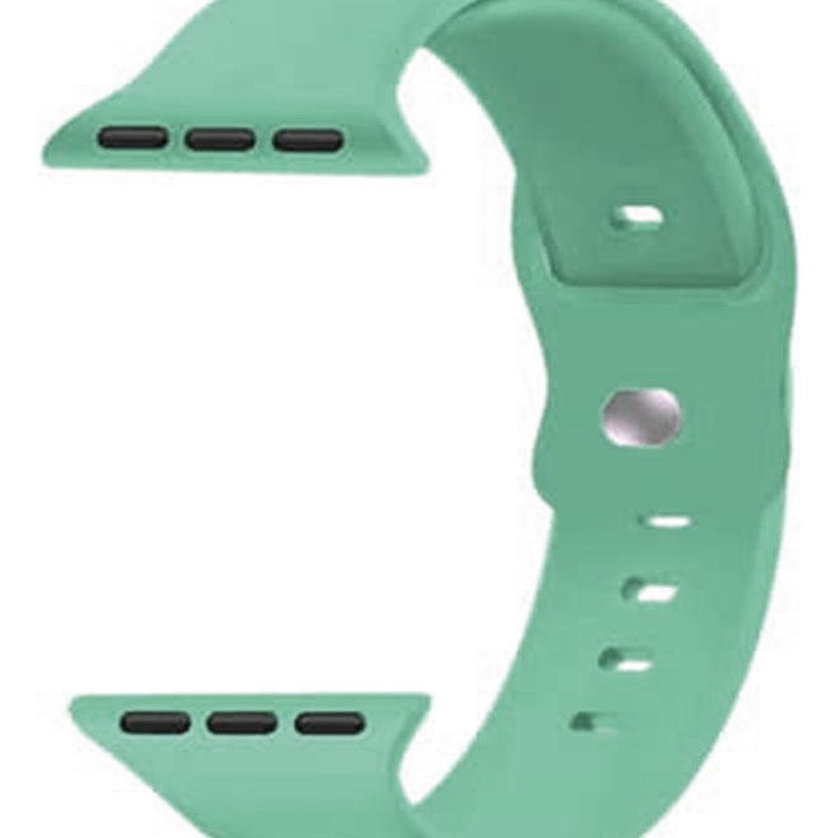 IMPORTCLICK - Correa Apple Watch Silicona Azul Turquesa ML 38x40x41 MM - Verde