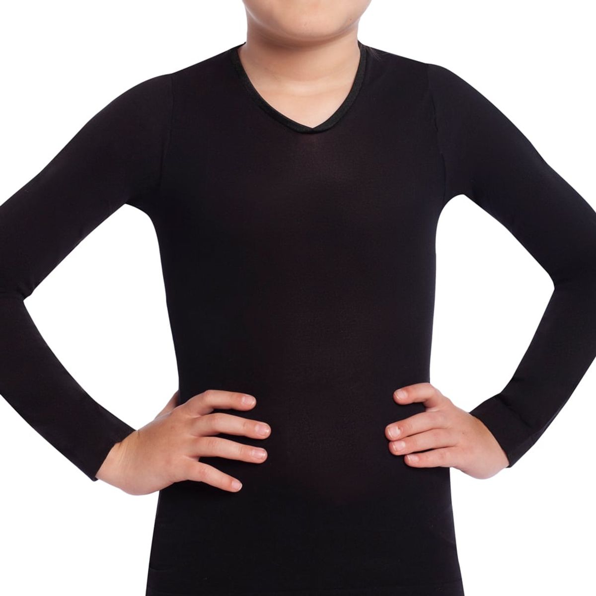 MONARCH - Chemisette Infantil Negro Monarch