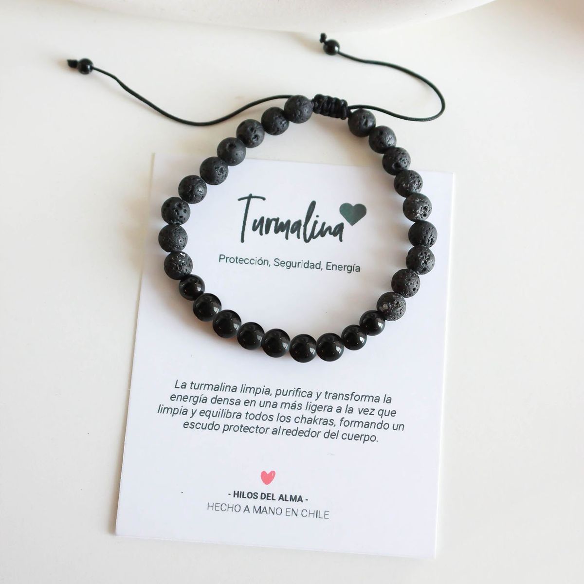 GENERICO - Pulsera de Hombre - Turmalina