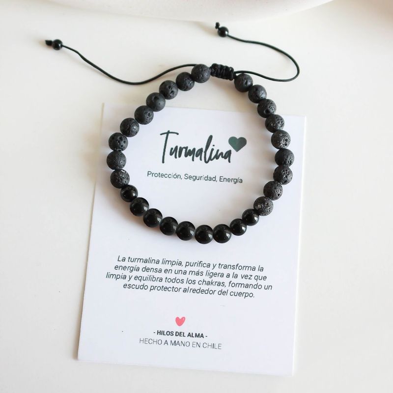 GENERICO - Pulsera de Hombre - Turmalina