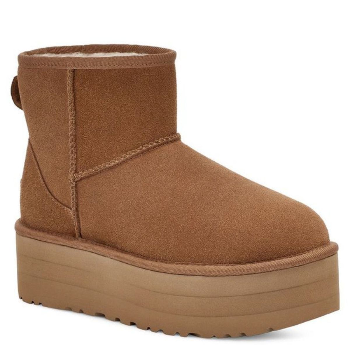 UGG - Bota Classic Mini Platform Mujer Café