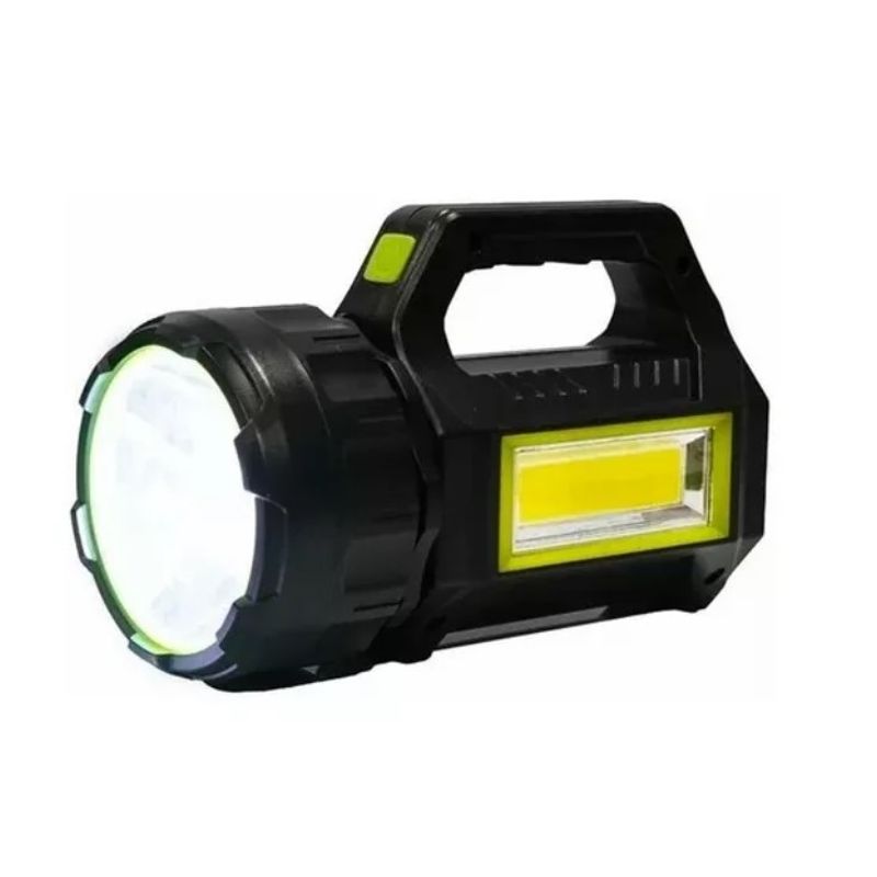GENERICO - Linterna Led Largo Alcance Recargable Multifunción