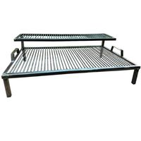 Parrilla Quincho Doble de 80x50 cm