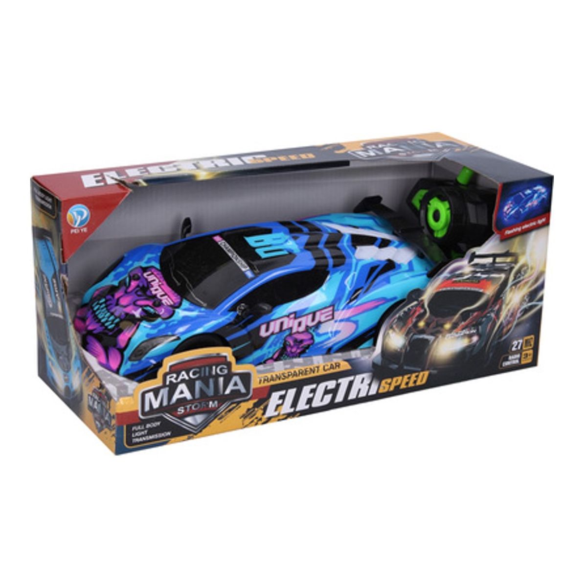 GENERICO - Juguete Auto Control Remoto RC Carreras Luminoso