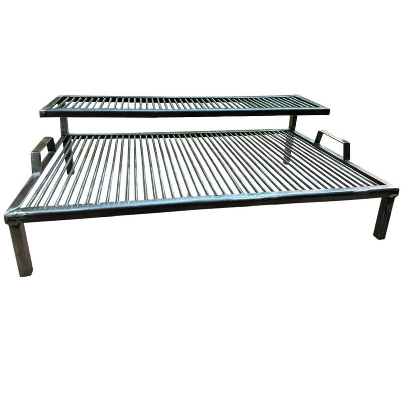 KAS - Parrilla Quincho Doble de 100x50 cm