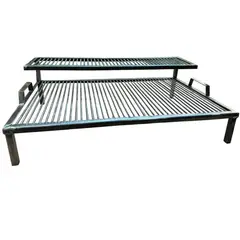 KAS - Parrilla Quincho Doble de 60x40 cm