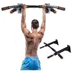 IRON GYM - Barra De Ejercicios Doble Flexiones Dominadas Multifuncional