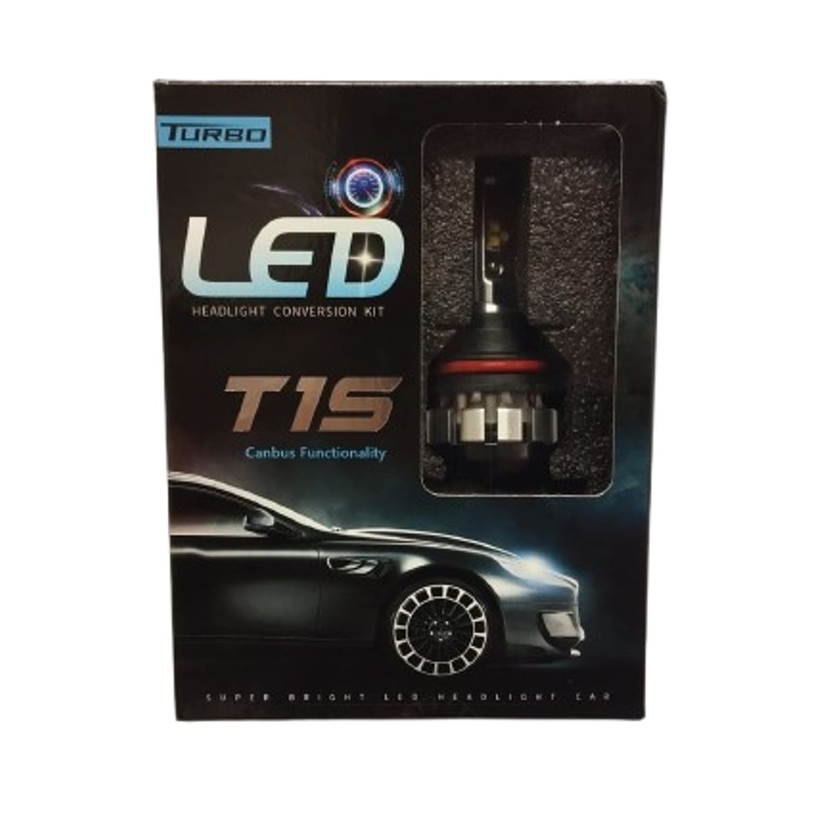 GENERICO - Kit  x2 luces Turbo Led T1S 9004