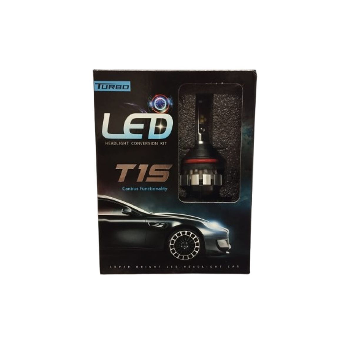 GENERICO - Kit  x2 luces Turbo Led T1S 9004