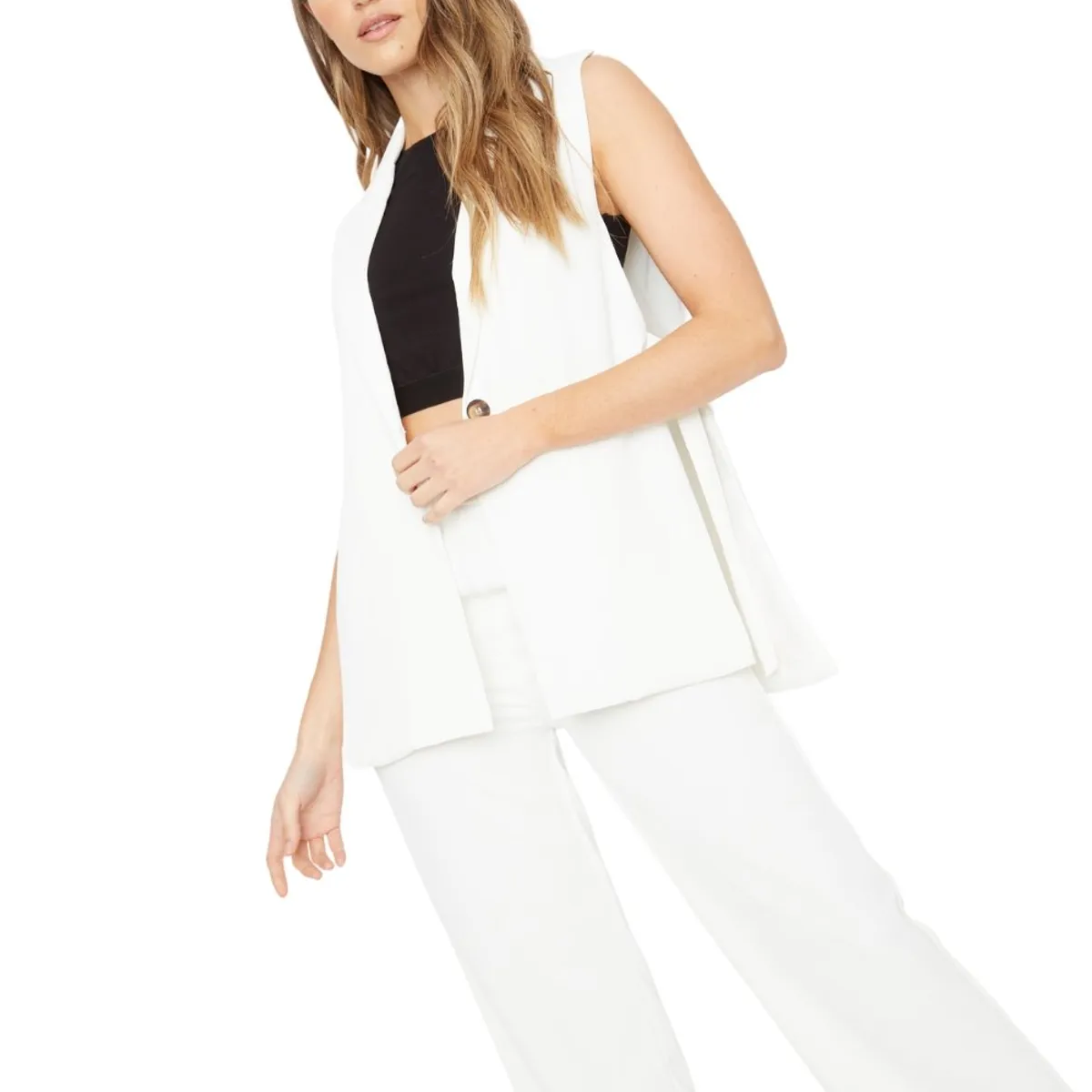 JACINTA TIENDA - Blazer Elisa blanco Jacinta Tienda