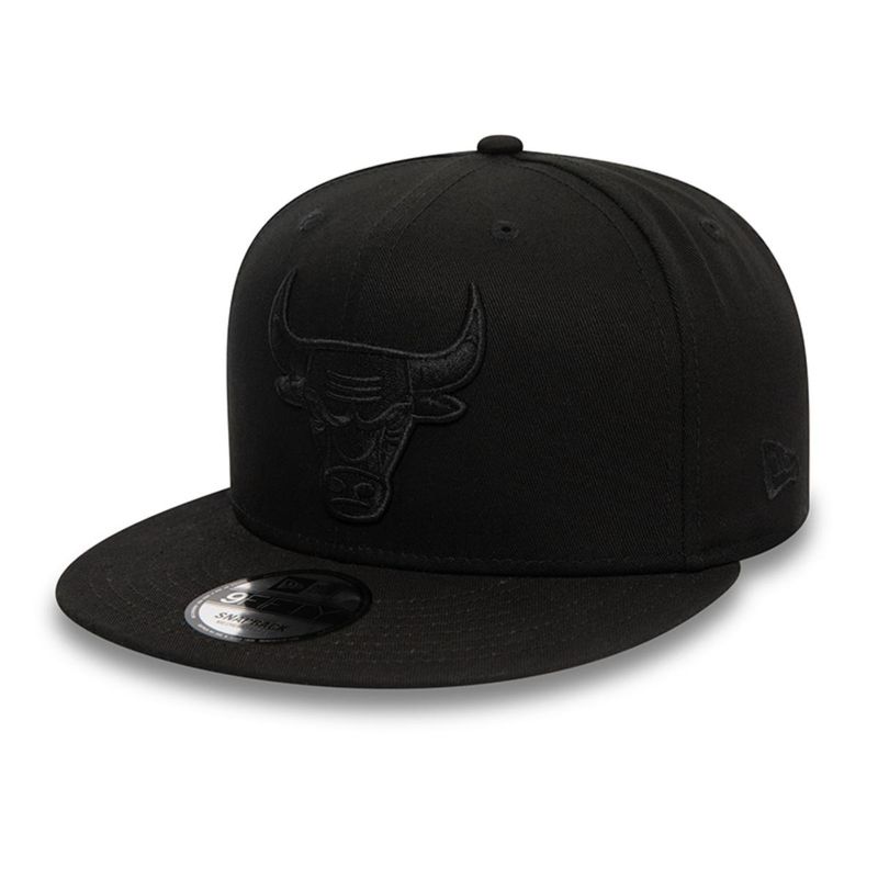 NEW ERA - Gorra 9Fifty Chicago Bulls NBA Monochrome Black