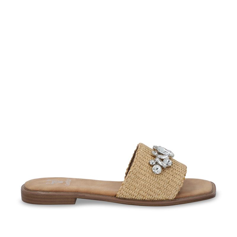 GOTTA - Sandalia Mujer Café Plana 55220 Gotta