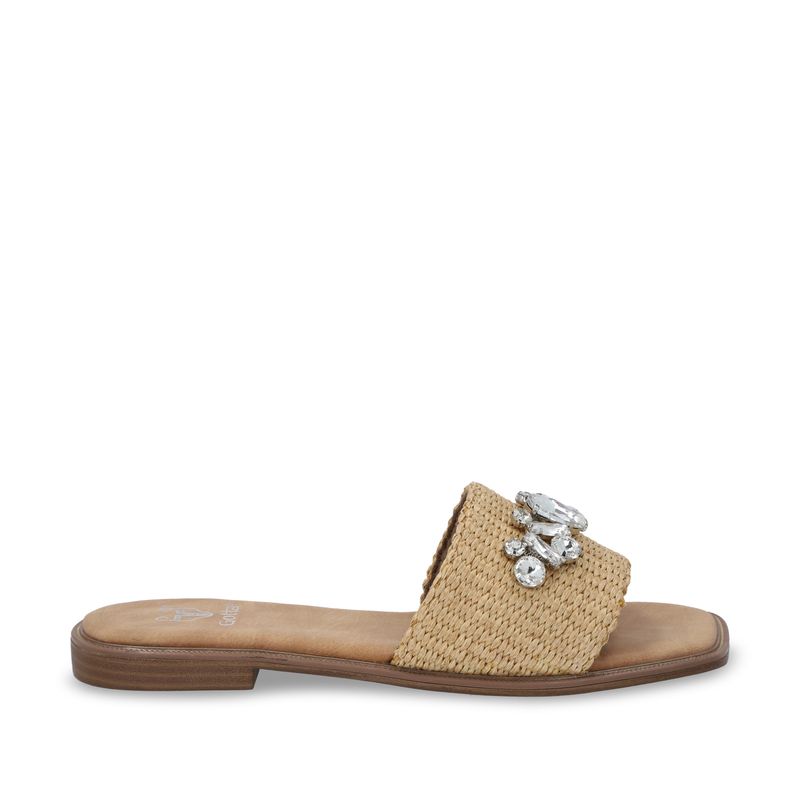 GOTTA - Sandalia Mujer Café Plana 55220 Gotta