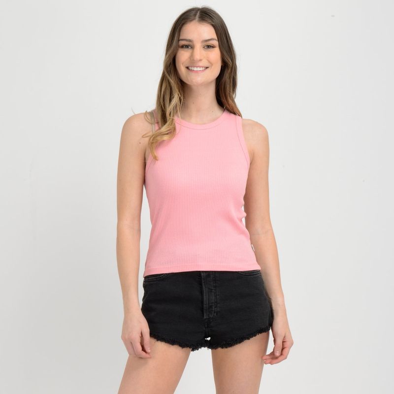 O'NEILL - POLERA SIN MANGAS MISSION ROSADO