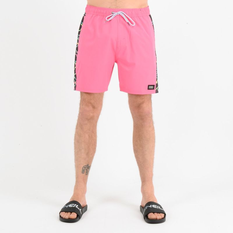 O'NEILL - BOARDSHORT VERT  ROSADO_.