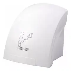GENERICO - Secador De Mano Eléctrico Con Sensor 1800w Color Blanco
