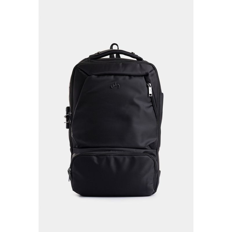 VELEZ - Vélez Tula Morral Nolan De Lona y Cuero Hombre Estilo Negro