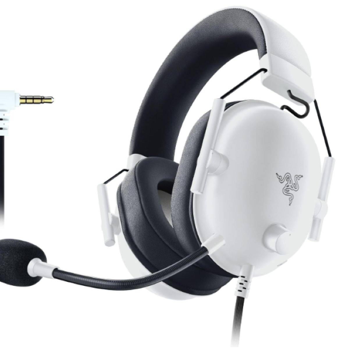 RAZER - Audífonos Gamer On-Ear - Razer BlackShark V2 X - 3.5 mm. - White