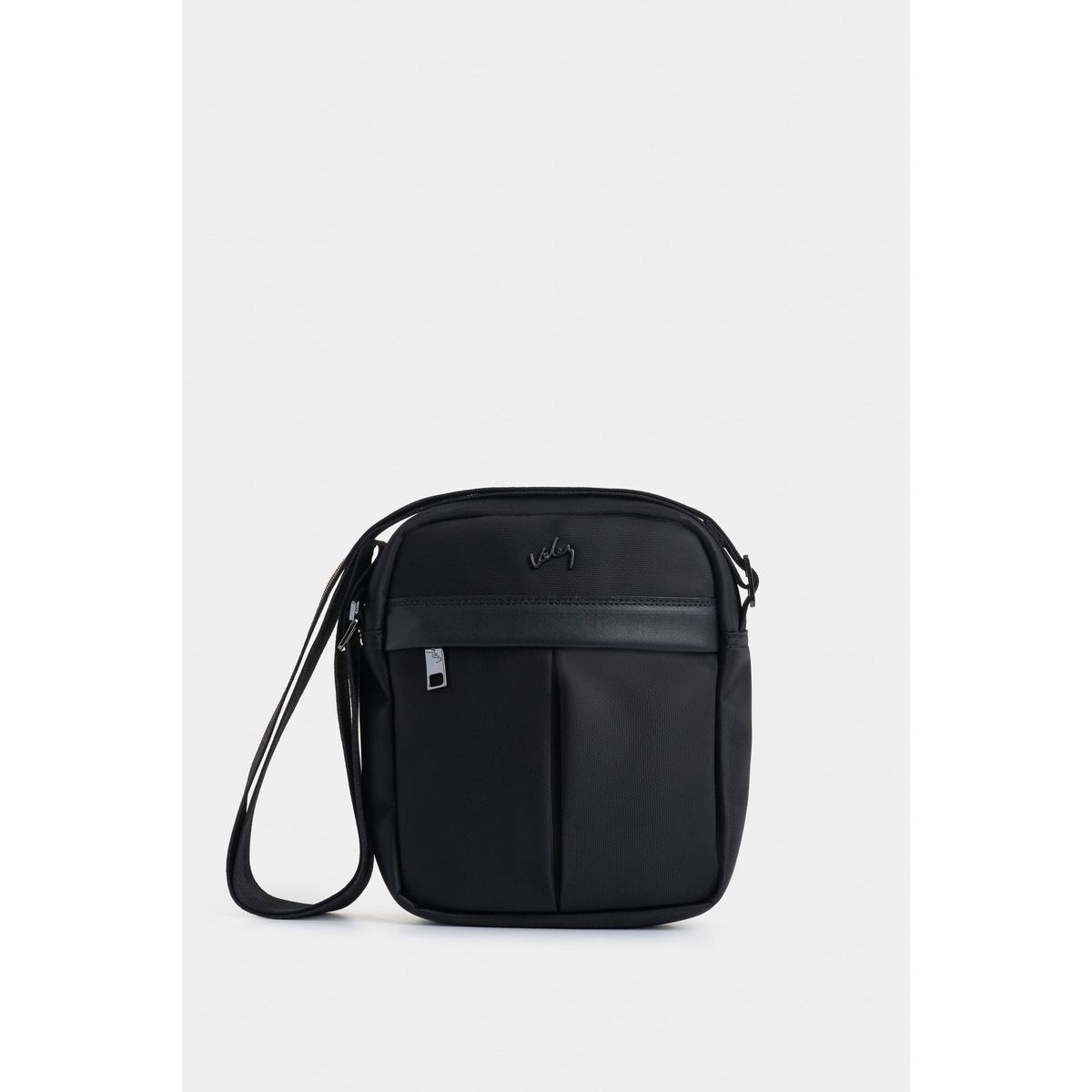 VELEZ - Vélez Cartera Bandolera Harrington Lona Y Cuero Hombre Casual Negro