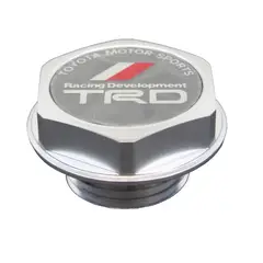 GENERICO - Tapa Aceite Motor Trd GRIS Toyota Tuning Universal Karvas