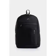 VELEZ - Vélez Morral Sierra En Lona Para Hombre Manija Cuero Negro