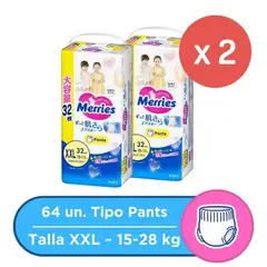MERRIES - Pants Ultra Jumbo Xxl 32x2 Pcs (438628)