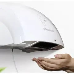 GENERICO - Pack 2 Secadores De Mano Eléctrico Con Sensor 1800w Blanco