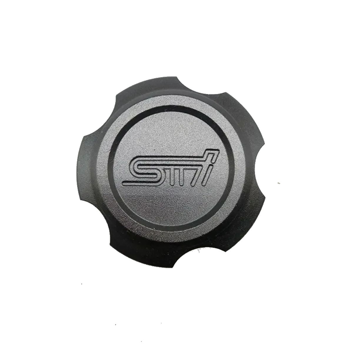 GENERICO - Tapa Aceite Motor SUBARU WRX STI grafito Tuning Auto Karvas