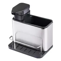 GENERICO - Storage Rack Dispensador Jabón 3 En 1 Soporte Para Esponja
