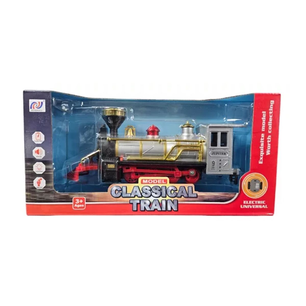 GENERICO - Tren Clásico Con Vapor Y Sonido A Pilas