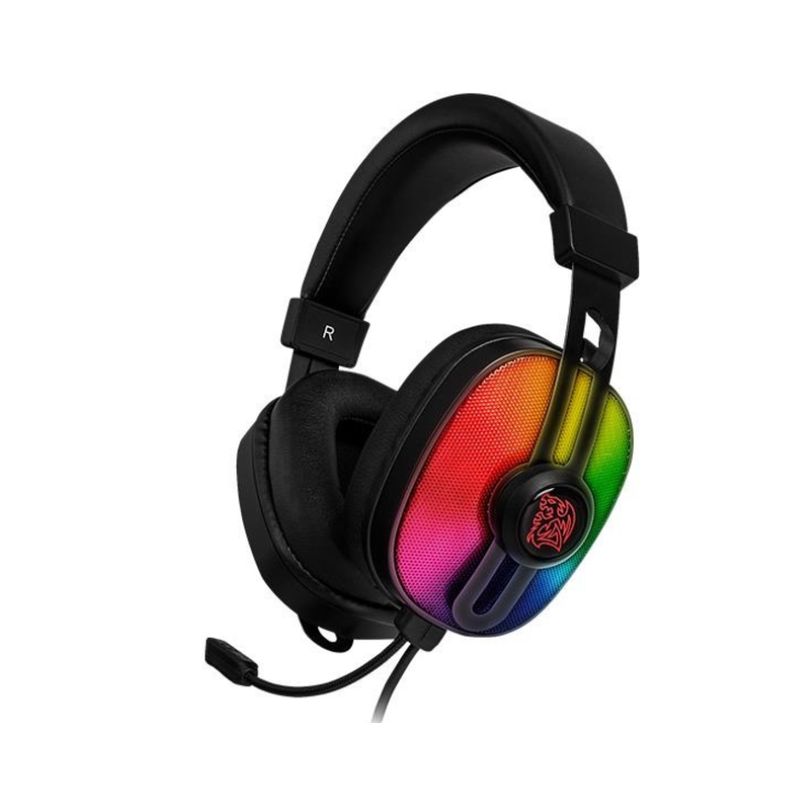 THERMALTAKE - Audífonos Gamer On-Ear - Thermaltake Pulse G100 - RGB - 3.5 mm-USB