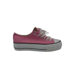 PAND G - Zapatilla Rosa Plataforma Mujer