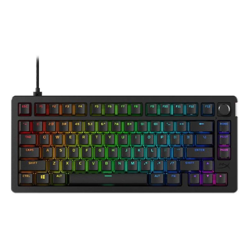HYPERX - Teclado Gamer Hyperx Alloy Rise 75 Mecánico Sw Red Negro