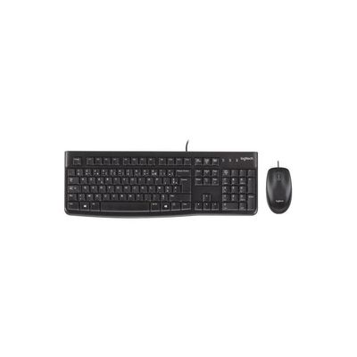 Imagen 2 del producto COMBO TECLADO+MOUSE ALAMBRICO USB MK120 NEGRO
