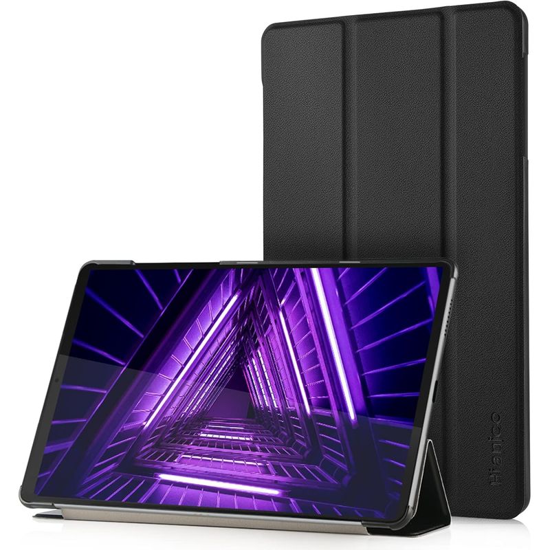GENERICO - Funda Inteligente compatible con Lenovo Tab M10 Plus 2da Gen Negro