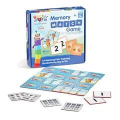 LEARNING RESOURCES - Numberblocks Juego Memorice Niños - Amigos 1 Al 10 80pzs