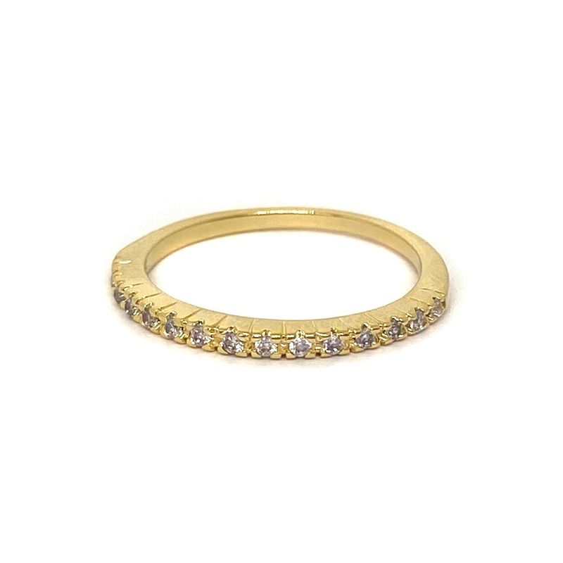 ANDREA COGGIOLA JOYAS - Anillo Francisca Enchapado Oro 18K