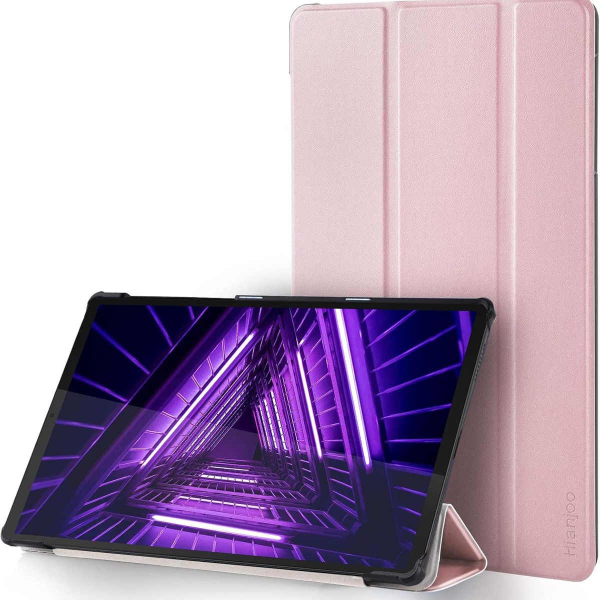 GENERICO - Funda Inteligente compatible con Lenovo Tab M10 Plus 2da Gen Rosa Gold