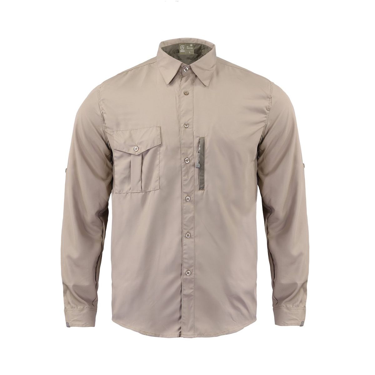 ABSOLUTE ZERO - Camisa Outdoor Lightwind UV Beige
