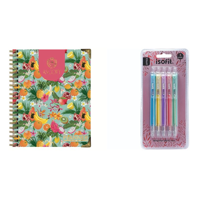 ASCOTT - Planner Agenda Ascott - Sem Vista - Days of 202x c Lapicera