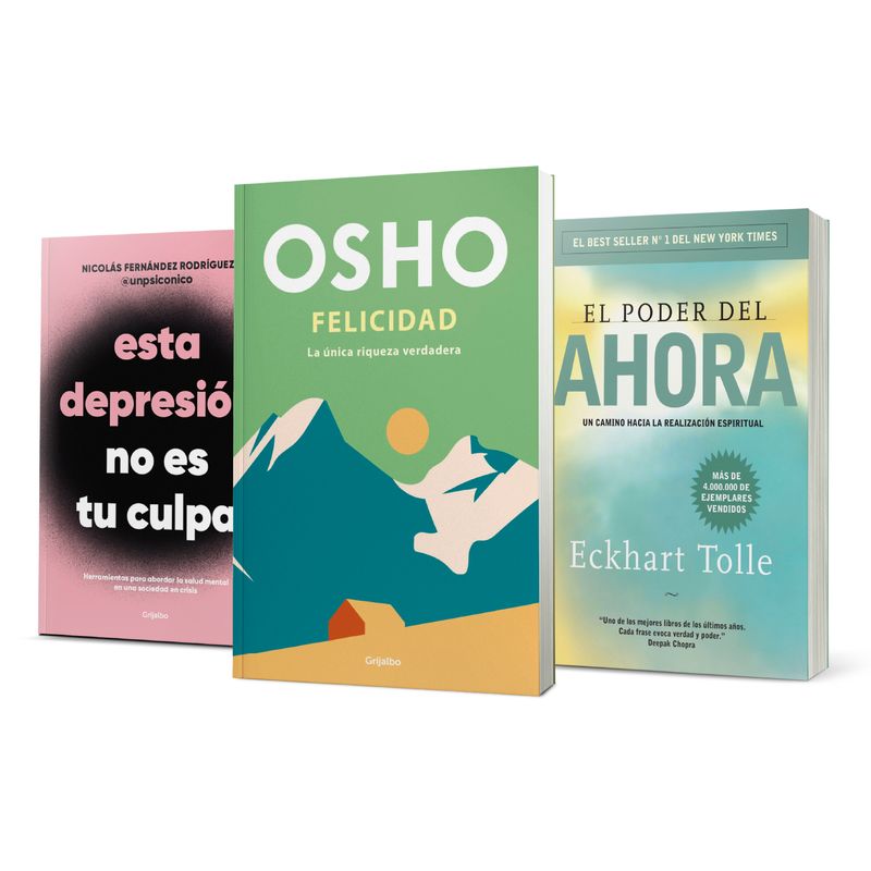 PENGUIN RANDOM HOUSE - PACK LIBROS AUTOAYUDA Y SUPERACION PERSONAL