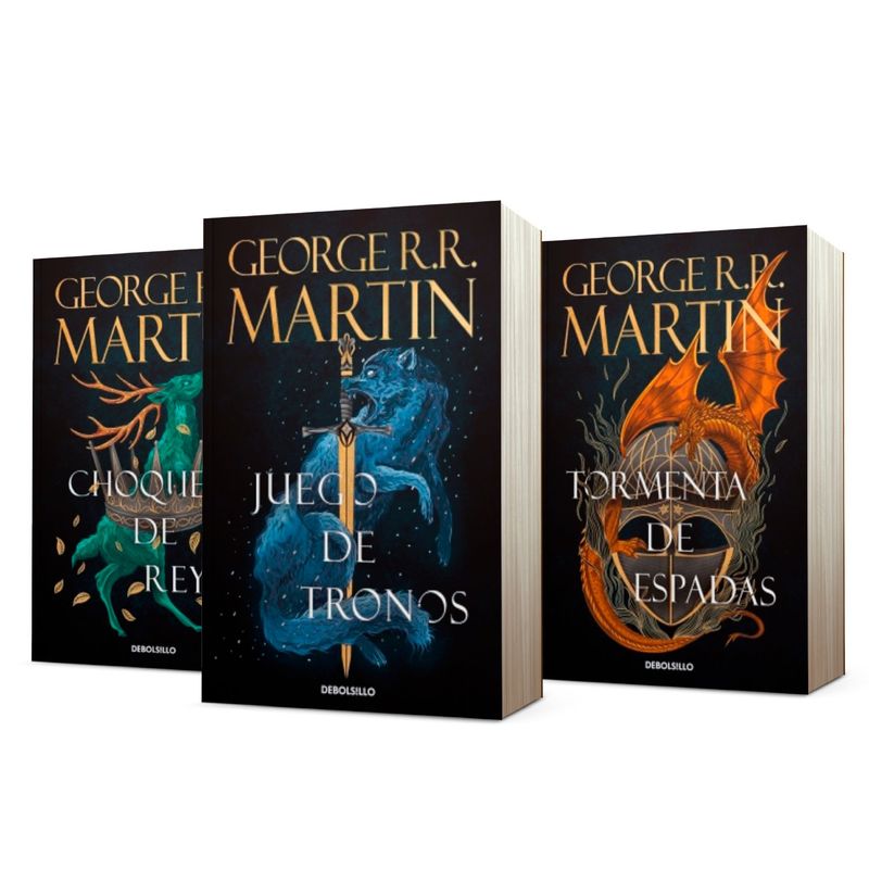 PENGUIN RANDOM HOUSE - PACK LIBROS FICCIÓN GEORGE MARTIN /JUEGO DE TRONOS
